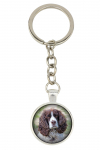 English Springer Spaniel - keychain with your photo, key decoration, bag pendant from Art-Dog brand