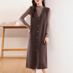 Naiste ka&scaron;miirkleit Qinghe ka&scaron;miir 30% ka&scaron;miir 70% vill s&uuml;gis-talvine ka&scaron;miir seelik pehme ja soe L beež