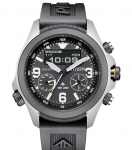 CITIZEN Eco-Drive igavese kuup&auml;evaga maailmaajaga safiirklaasist roostevabast terasest k&auml;ekell JV1007-07E