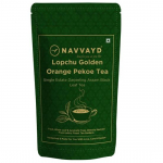 Navvayd Lopchu Golden Orange Pekoe Darjeeling tee (15 teepakki) I T&otilde;elise muskusemaitse ja suitsumaitsega | Lahtiste lehtede tee