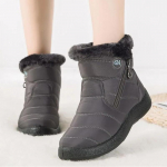 Kvaliteetsed naiste talvejalatsid Veekindlad naiste saapad Talvekingad Naiste mood Palus lumesaapad Soojad poolsaapad 41 hall