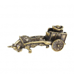 Retro messingist Zodiac majapidamises lemmikloomad loomad kontorilaud kaunistus kodu 4