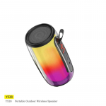 RGB valguses taasesitus Bluetooth k&otilde;lar Kaasaskantav Hifi juhtmeta k&otilde;lar v&auml;listingimustes minimuusika k&otilde;lar must