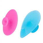 Baby Bath Silikoonhari 2 pakk kuivale nahale, h&auml;llikorgi hari ja kamm