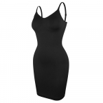 Naiste figuurikorrigeeriv t&auml;ispikk aluskleit k&otilde;hukontrolliga Cami minikleit kleidi alla tuharaid t&otilde;stev sile kehakuju vormija &otilde;mblusteta rihmad pesu XXL