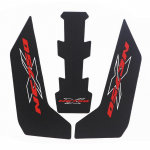 Honda NC750X NC750 NC 750 X 2018 Protector libisemisvastase paagi padja kleebise jaoks, gaasiga p&otilde;lvek&auml;epideme veoj&otilde;u k&uuml;ljepadi NC750X Black