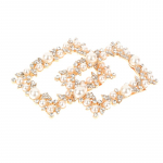 1 tk Pearl Kinga klamber Metallist kinga pandlaga pulmadekoratsioon k&otilde;rge kontsaga