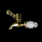 12 mm purgi veinit&uuml;nni veepaagi segisti filtriga klaasist veinipudeli kraaniga veiniklapp veejaoturi l&uuml;liti kraan Bibcocks &otilde;lu kuld