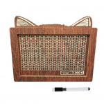 Kassik&otilde;rvakujuline m&auml;nnipuidust hoiup&otilde;rsas letiga, keskkonnas&otilde;bralik ja h&otilde;lpsasti kokkupandav lastele t&auml;iskasvanutele m&otilde;eldud rahakarp kingitus B