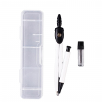 Professionaalne joonistuskompassikomplekt Matemaatika geomeetria Joonistust&ouml;&ouml;riistad Kooli&otilde;pilaste eksamitekstitarbed valge