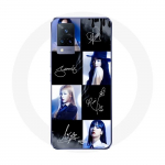 Coque Maniacase pour Vivo V21 5G blackpink signature photo