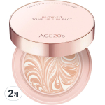 Age to Wenness Glow Fit Tone Up Sun Pact SPF50+ PA++++, 12.5g, 2 pcs. beige