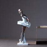 Balleriini figuur, Balletitantsija, Vaikne balleti t&uuml;druku kuju, Skulptuur magamistuppa style D