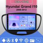 Android Carplay Autoraadio Hyundai Grand I10 2008-2012 jaoks Multimeediam&auml;ngija Pea&uuml;ksus Stereo GPS-navigatsioon BT WIFI 2+32GB 1+16GB