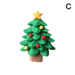 Auto &Otilde;hu V&auml;ljalaskeava L&otilde;hnaklambrid 3D J&otilde;ulud J&otilde;uluvana Aroomiteraapia Vaik Kell P&otilde;der Sisekujundus L1J4 Christmas tree-One size