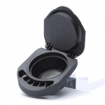T&auml;itke korduvkasutatav kapsli adapter Dolce Gusto kohvikapsli teisendamiseks, mis &uuml;hildub Genio S Piccolo Xs kohvimasinaga must