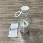 Valged multifunktsionaalsed puuviljamikserid 380 ml kaasaskantavad minielektrilised mikserid pudeli ekstraktor mahlapress USB laetav valge