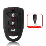 2 3 nupuga auto kaugjuhtimispuldi v&otilde;tme&uuml;mbrise korpuse kate Hyundai Kia Tucson Sonata Santa FE Carens 2007 2008 2009 2010 2011 jaoks 2 buttons