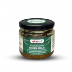 Spicy Soul Green Chilli hapukurk &ndash; s&auml;ilitusaineteta, ehtne India maitse, v&auml;rske ja v&uuml;rtsikas hapukurk s&ouml;&ouml;giks ja suupisteks &ndash; 100% looduslikud koostisosad &ndash; 250 g