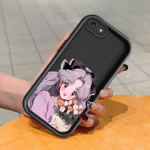 Pehme silikoonist ruudukujuline redelprintimismuster telefoni korpus, t&auml;iskaanega kaamera p&otilde;rutuskindel kaitse kummist &uuml;mbris iPhone Infinix Tecno OnePlus jaoks Infinix Smart 6 pruun