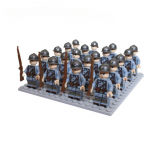 24 tk/partii s&otilde;jav&auml;e ehitusplokk nukk Teise maailmas&otilde;ja armee Phalanxi komplekt ehitusplokk m&auml;nguasi