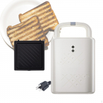 Electric Waffle Maker Cheese with Single Plate Easy to Clean Large Handle Design Small Press