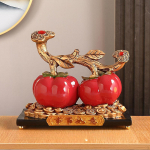 Fengshui Kaunistus Hurmaa Vaigust Kuju Kapp Majapidu Hiina &Otilde;nne Dekoratsioon Peoks