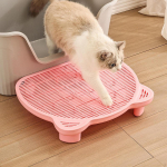 Cat Litter Mat Trapping Ramp for Box Easy to Clean Double Layered