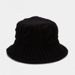 Naiste Korea stiilis paks villane kootud &auml;mbrik&uuml;bar &ndash; k&auml;sitsi kootud, tuulekindel, universaalne, &uuml;mara n&auml;oga kalamehe disain talveks. M (56-58cm) must