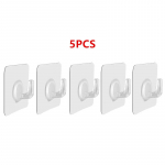 L&auml;bipaistvad tugevad isekleepuvad konksud, millel pole j&auml;lge, kleepuvad konksud, v&otilde;tmehoidja riidepuu k&ouml;&ouml;gi vannitoa ukseseinale, multifunktsionaalne