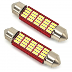 2 szt C10W żar&oacute;wka 41mm LED SV8.5 12V CANBUS mocna Off-Road