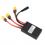 Kahekordne aku t&uuml;hjenemise muundur 40A kahe aku pistikuga adapter koos laadimiskaabliga