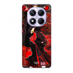Coque - Maniacase - Xiaomi Redmi Note 14 Pro 5G - Rouge - Demon Slayer - Souple