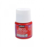 Peinture - P&eacute;b&eacute;o - P.BO D&eacute;co - Nacre rouge - 45ml - Acrylique - Mat