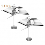 2 tk helkiv linnut&otilde;rjevahend roostevabast terasest tuulej&otilde;ul t&ouml;&ouml;tavad hirmutusseadmed lindu t&otilde;rjuv tuulevurr aedade terrasside ja katuste jaoks 2pcs