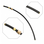 K&otilde;rgsurve nailonist voolik &otilde;hukompressorile, vaskliitmikud, &uuml;hendab survel&uuml;liti ja tagasil&ouml;&ouml;giklapi, 30 cm