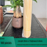 &Uuml;hekordsed bambusest vardad grillimiseks, grillvorstide, Bobo kana, Odeni ja suupistete jaoks