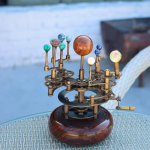 25,4 cm Kunstiteos Orrery P&auml;ikeses&uuml;steemi funktsionaalne mudel planeetidega