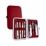 777 Three Seven Silver Nail Clippers 8 Pieces Beauty Set TS-377C Made in Korea