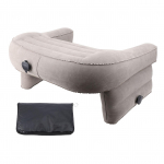 T&auml;ispuhutav m&auml;ngupadi PVC ja flokiga Reguleeritav ergonoomiline disain T&auml;ispuhutav s&uuml;lepadi must