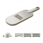 Vastupidav 6-in-1 k&ouml;&ouml;giviljal&otilde;ikur roostevabast terasest multifunktsionaalne juusturiiv manuaalne kartuli julienne-l&otilde;ikur k&ouml;&ouml;k