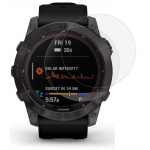 Karastatud klaas Garmin Fenix 7 - 7 Solar - 7 Sapphire Solar jaoks [2 tk komplekt] Kriimustusvastane Phonillico&reg; kellakaitsekile