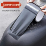 K&otilde;rge viskoossusega veekindel must teip autoistmete ja diivanite parandamiseks Seat Repair Tape; Black 5cm x 5m