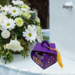 30 Graduation Cap Gift Boxes for Celebrations Party Favor Supplies Easy to Assemble Treat Box