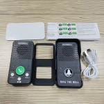2-suunaline uksekell Lihtne paigaldus Pager Kompaktne Intelligentne Intercomunicador