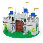 Keskaegse R&uuml;&uuml;tlilossi V&auml;ravakomplekt Keskaegse Linnav&auml;ljaku MOC Minifiguur T&auml;iskasvanutele Ehitusklotsim&auml;nguasjad Poisile Kingitused