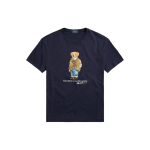 Polo Ralph Lauren Polo Karu Kirja Logo Prindiga Slim Fit Meeste T-s&auml;rk Meresinine MNPOTSH1N820803-410 XS