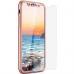 Coque - Phonillico - iPhone 11 PRO - Rose - Protection int&eacute;grale - Verre tremp&eacute;