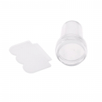 Pure Clear Jelly Silicone Nail Art Stamper Scraper Nail Stamp stantsimise t&ouml;&ouml;riist