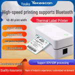 Youku TDL407H Kaasaskantav juhtmevaba Bluetooth 4 termokleebiseprinter